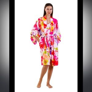 Natori Florid Robe, size M